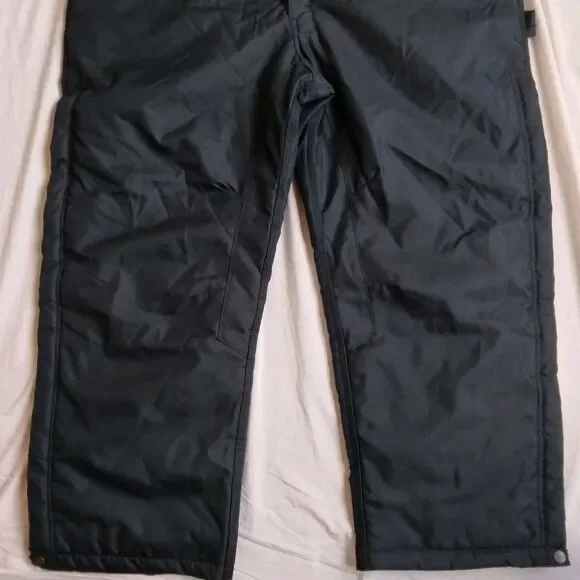 Walls Work Wear Insulated Bib Overalls Blue Quilted Lined Work Pants Mens 2XL - Picture 5 of 12